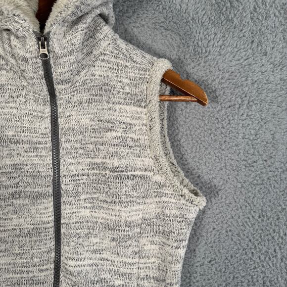 Kuhl Vest Womens Small Beige Alaska Hooded Sherpa Lined Full Zip - Picture 3 of 9
